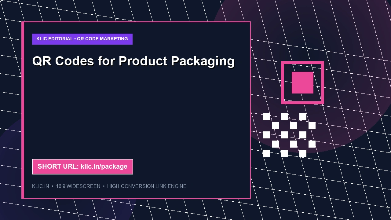 QR Codes for Product Packaging: Turning Physical Goods into Digital Experiences