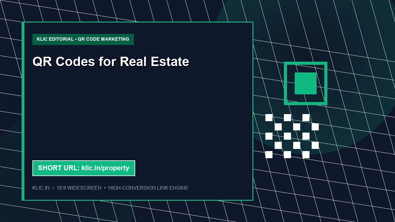 QR Codes for Real Estate: How Top Agents Are Capturing Leads and Closing More Deals