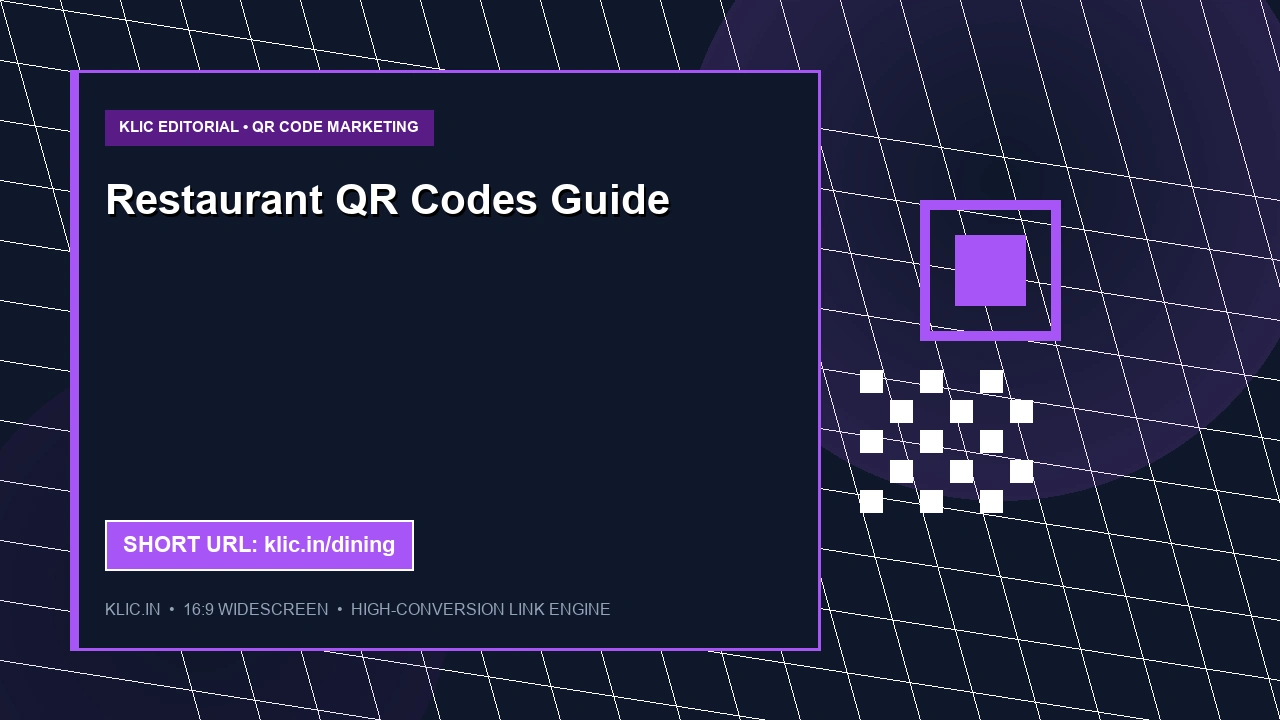 The Complete Guide to Restaurant QR Codes: Beyond the Digital Menu